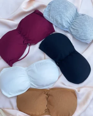 STRAPLESS PADDED BRA-COMPLETE SET