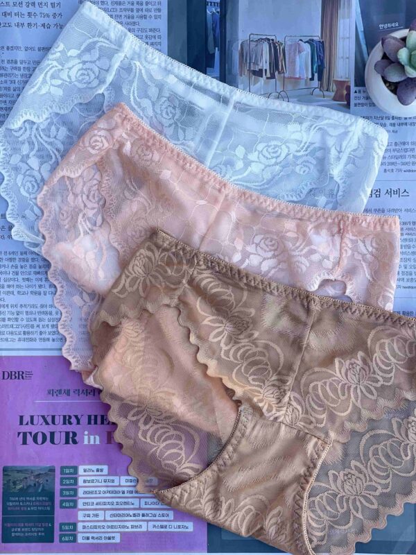 LACE BLOSSOM DELIGHT PANTY Complete set