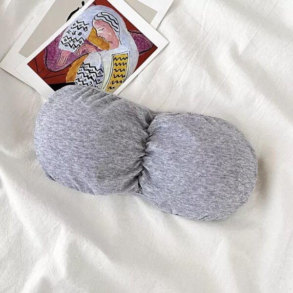 GRAY STRAPLESS PADDED BRA